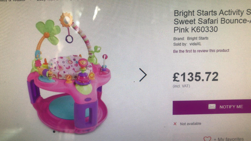 baby bouncer 12 months
